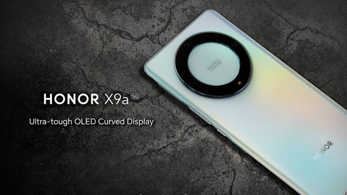 Pantalla OLED curva Honor X9a 5G próximamente